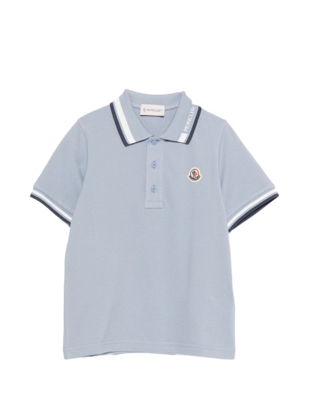 Tricou Polo Moncler albastru