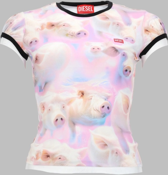 Tricou T-Shirt Con Stampa