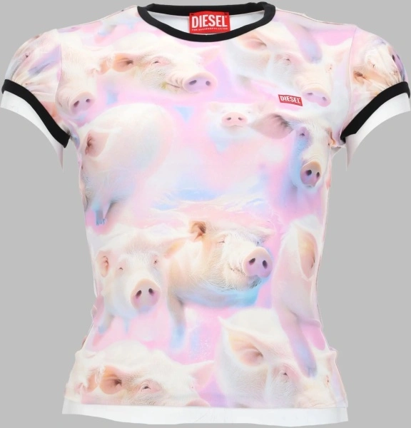 Tricou T-Shirt Con Stampa