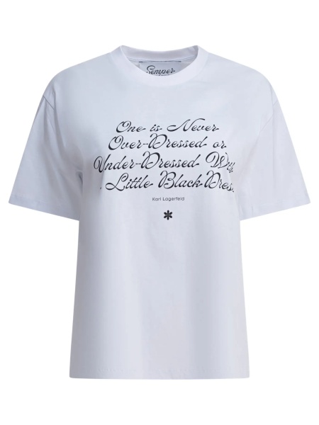Tricou T-shirt with Karl Lagerfield quote
