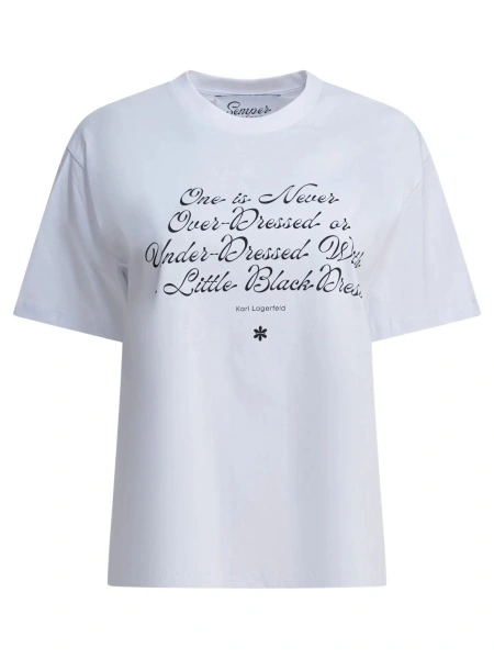 Tricou T-shirt with Karl Lagerfield quote