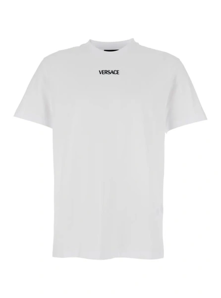 Tricou Versace alb din bumbac