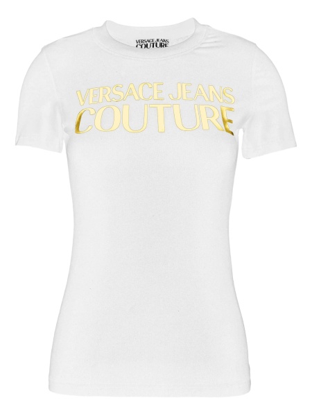 Tricou Versace Jeans Couture alb
