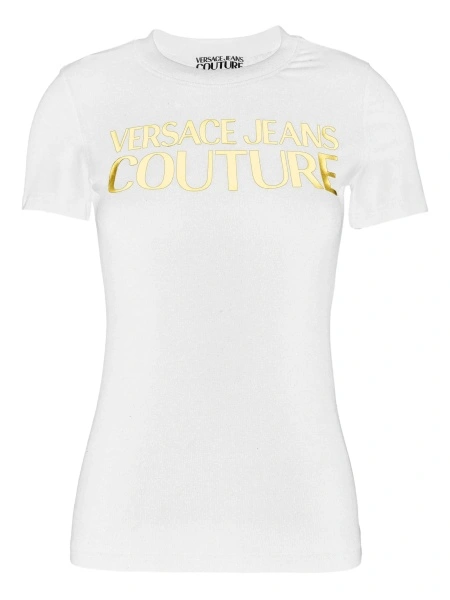 Tricou Versace Jeans Couture alb