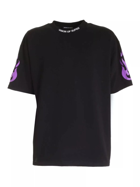 Tricou Vision of Super T-shirt B1FIREPURPLE BLACK