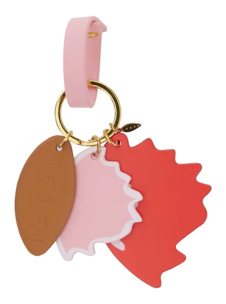 Accesorii Keychain M02004M00YWMV65F0MC91 with logos and patches in Multicolored Polyurethane Unisex