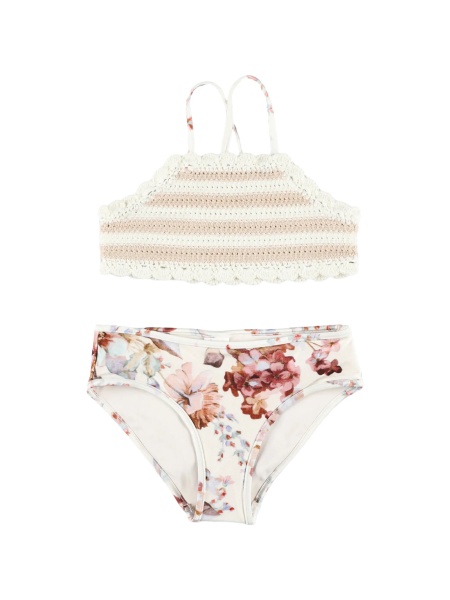 Bikini ZIMMERMANN neutri din poliamida si elastan