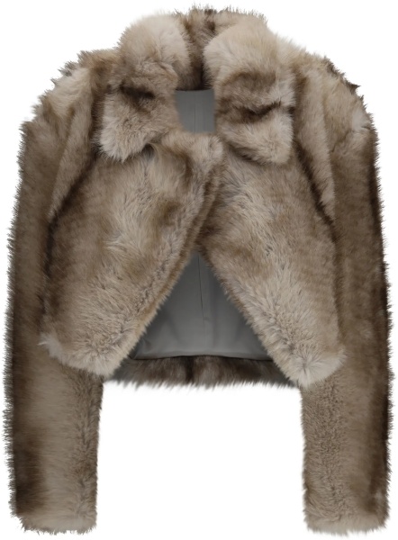 Blanuri Quantum short faux fur Jacket