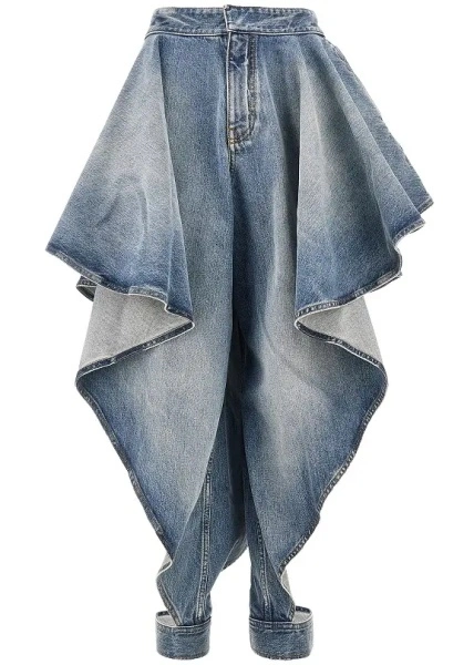 Blugi Alaïa albastri