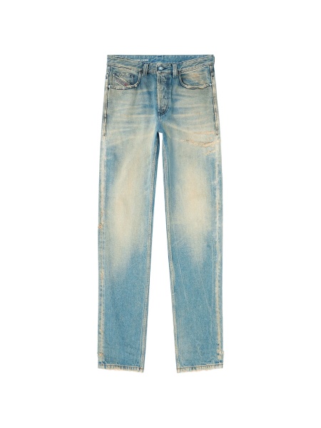 Blugi conici Diesel albastri