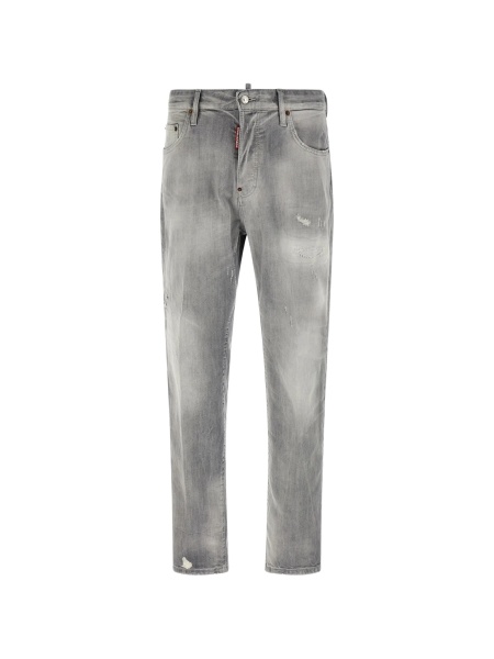 Blugi drepti DSQUARED2 gri