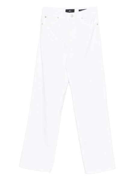 Blugi evazati 7 For All Mankind albi