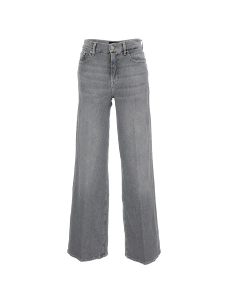 Blugi evazati 7 For All Mankind gri