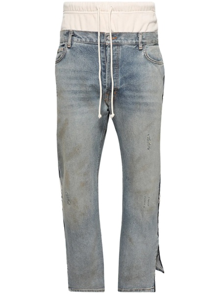 Blugi "Fara" jeans with inserts