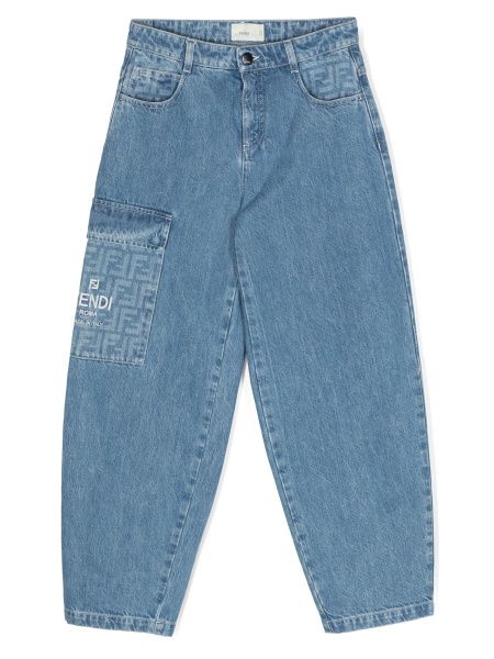 Blugi Fendi albastri