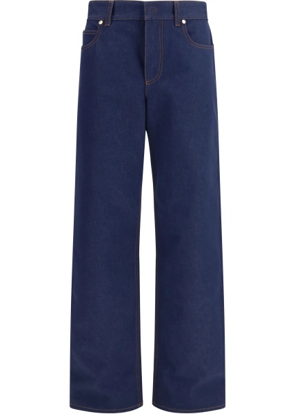 Blugi Five-pocket straight cut Jeans with logo detail