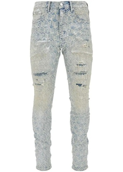 Blugi Jacquard Monogram P001 jeans