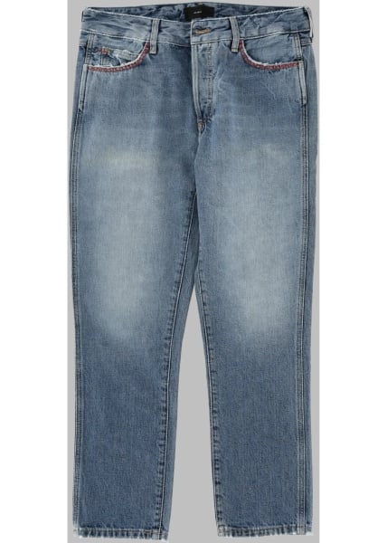 Blugi Jeans Con Dettaglio Ricamo