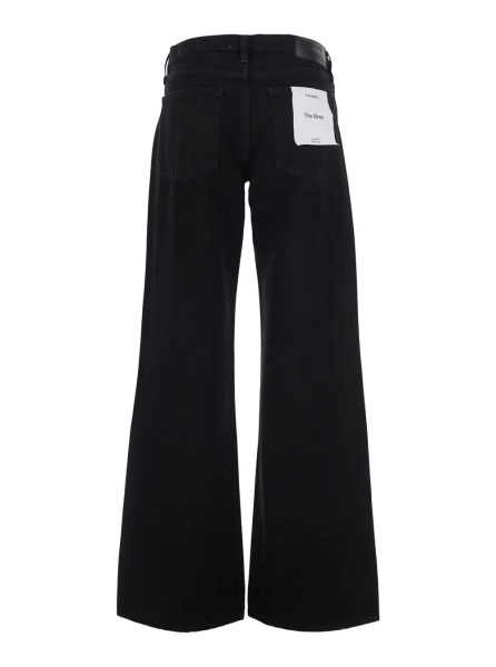 Blugi Jeans THE GRAY with regenerated cotton and black color for women