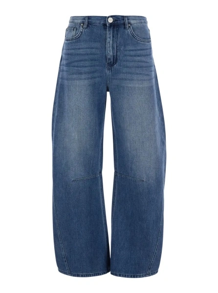 Blugi Pinko albastri din denim 'Emma'