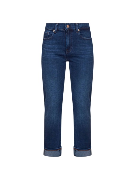 Blugi Skinny 7 For All Mankind albastri