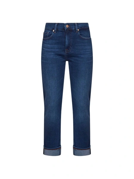 Blugi Skinny 7 For All Mankind albastri
