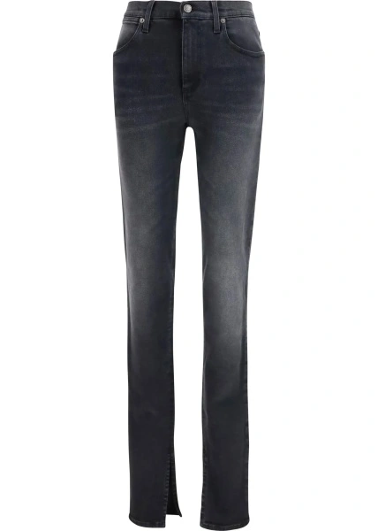Blugi Skinny washed cotton denim Jeans