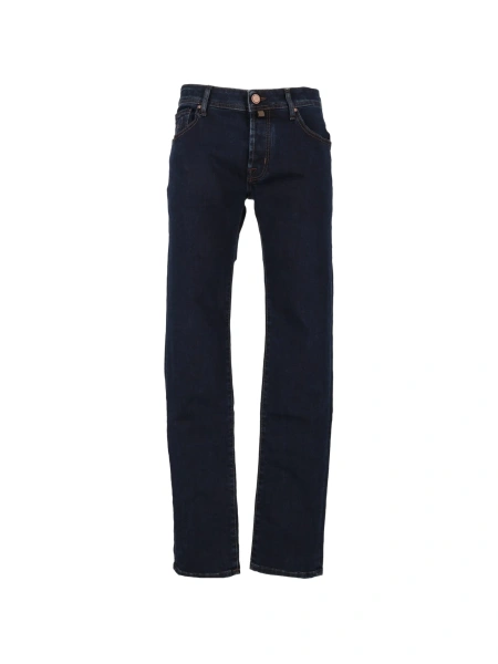 Blugi slim fit Jacob Cohen albastri