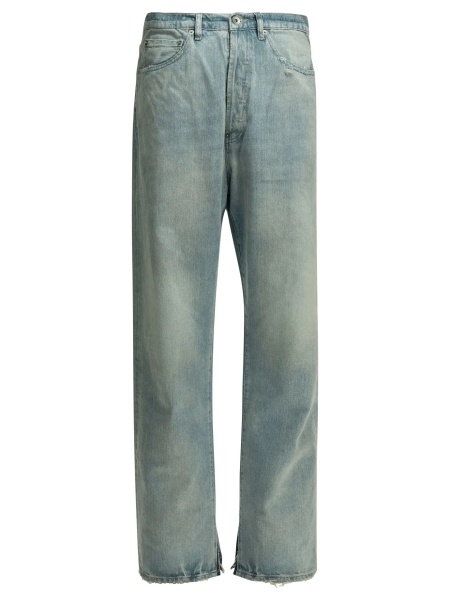 Blugi Straight-leg jeans with buckle