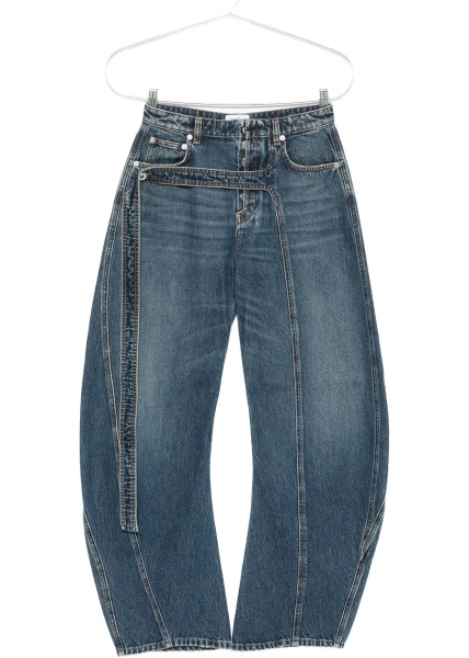 Blugi Strap Jeans In Denim