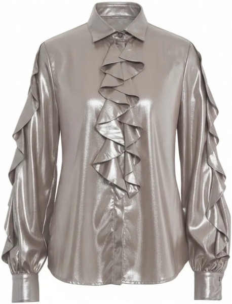 Bluza Blouse with ruffle details