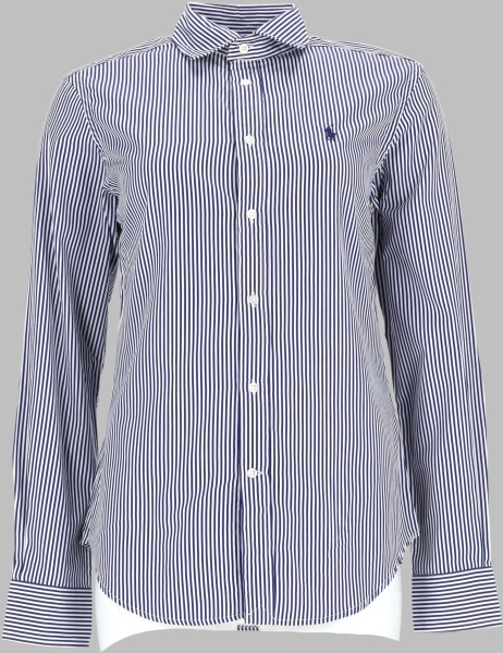 Bluza Camicia A Righe Con Logo
