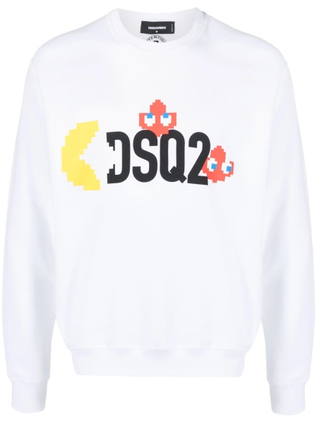 Bluza de trening DSQUARED2 alba