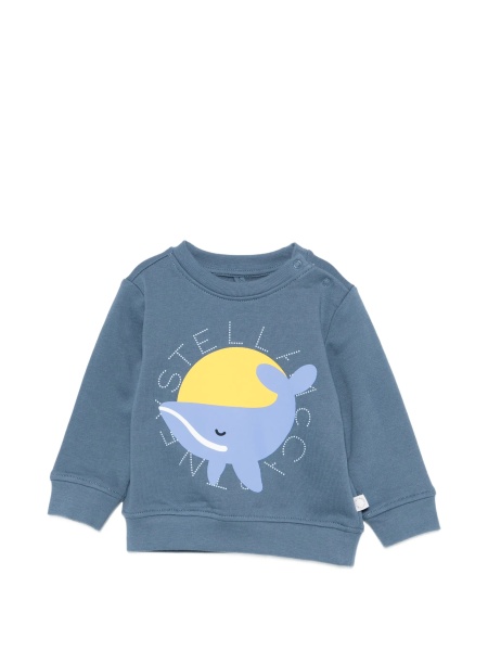 Bluza de trening Stella McCartney albastra