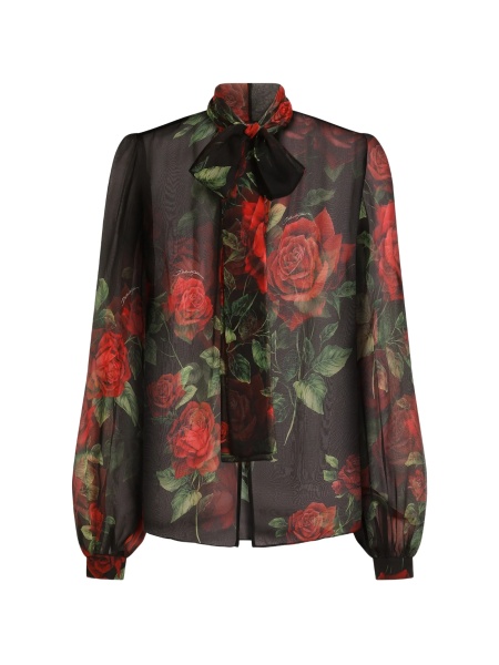 Bluza Dolce & Gabbana neagra din matase