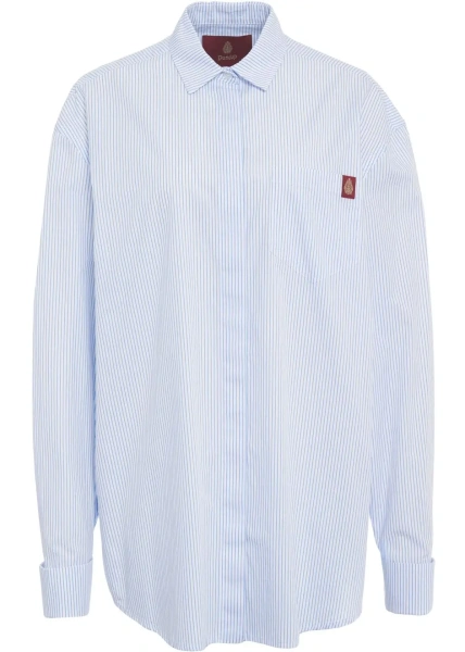 Bluza eleganta Dondup albastra