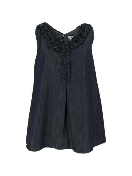 Bluza Max Mara albastra