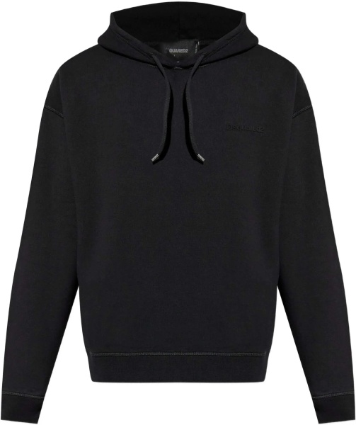 Bluza trening DSQUARED2 Black Hoodie*