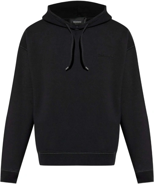Bluza trening DSQUARED2 Black Hoodie*