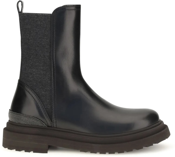 Bocanci Leather Chelsea Ankle Boots
