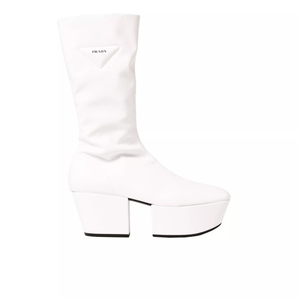 Bocanci Prada Platform Pull On Boots