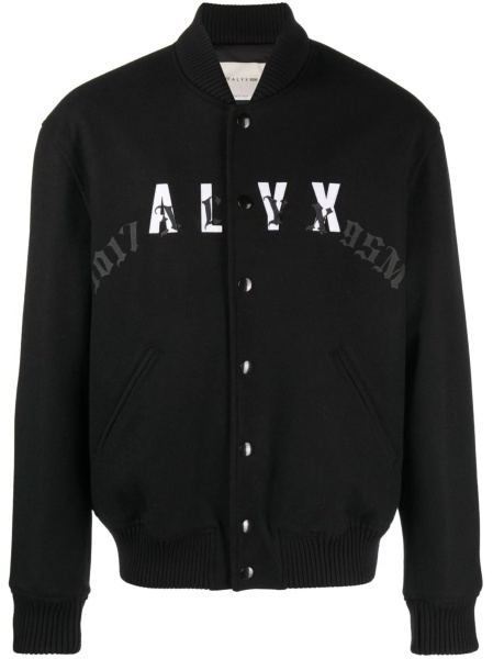 Bomber jacket 1017 ALYX 9SM neagra din lana si poliamida