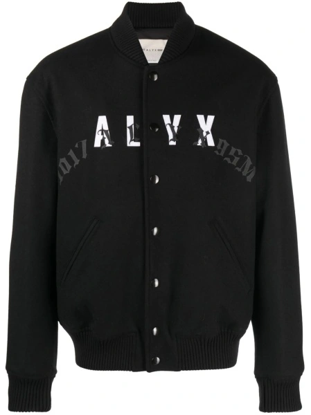 Bomber jacket 1017 ALYX 9SM neagra din lana si poliamida
