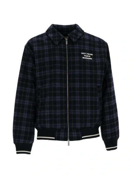 Bomber jacket DRÔLE DE MONSIEUR neagra