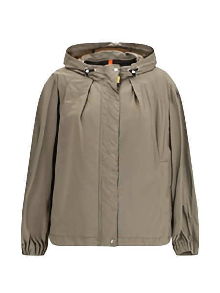 Bomber jacket Parajumpers verde din poliamida