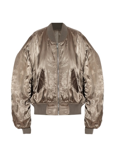 Bomber jacket Rick Owens maro din cupru