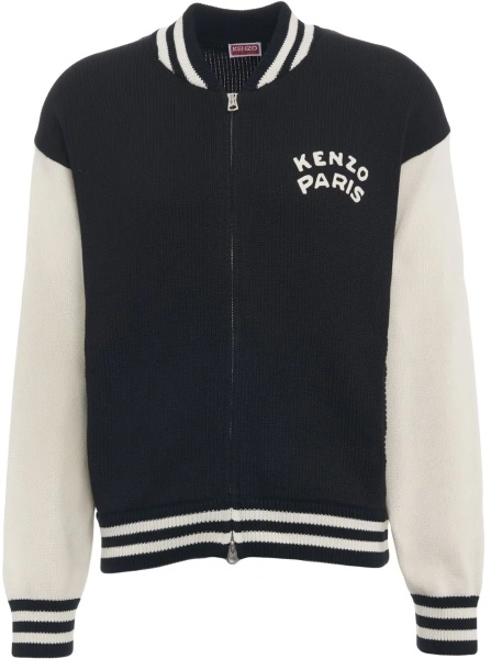 Bomber Knit bomber jacket