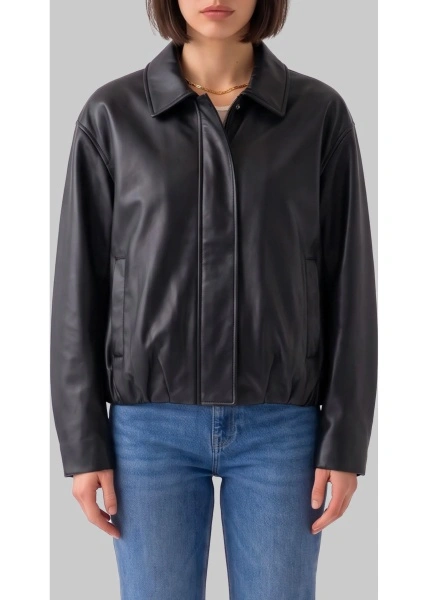 Bomber Melis Leather Jacket