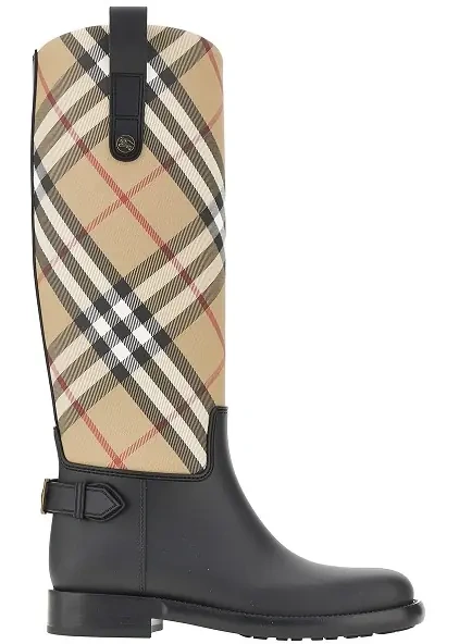 Botine 'Cavalier Check' boots