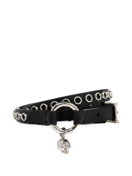 Bratara Alexander McQueen neagra